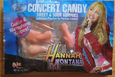 Hannah Montana Miley Cyrus Penis Candy